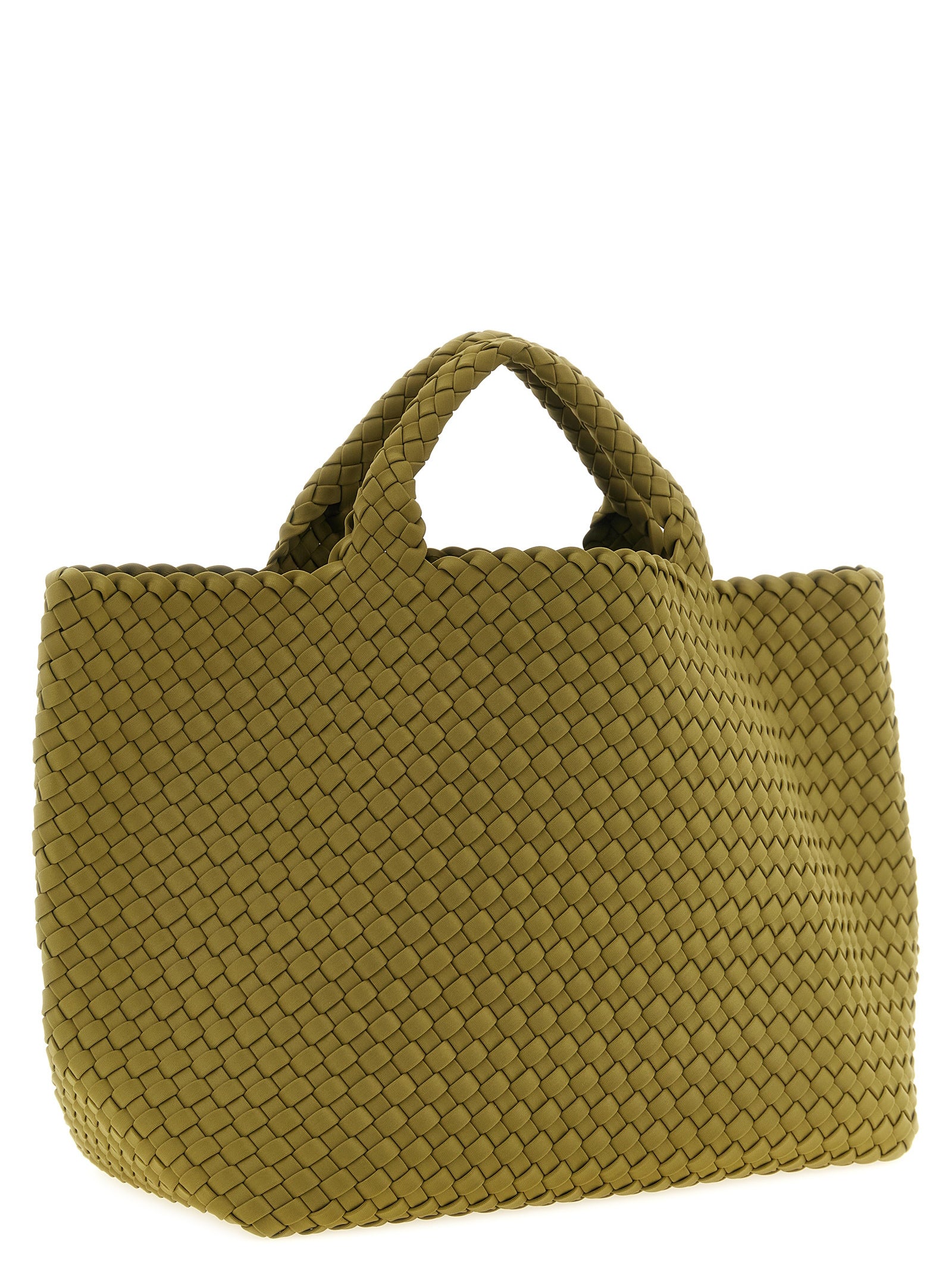 NAGHEDI Bicolor Nylon Handbag