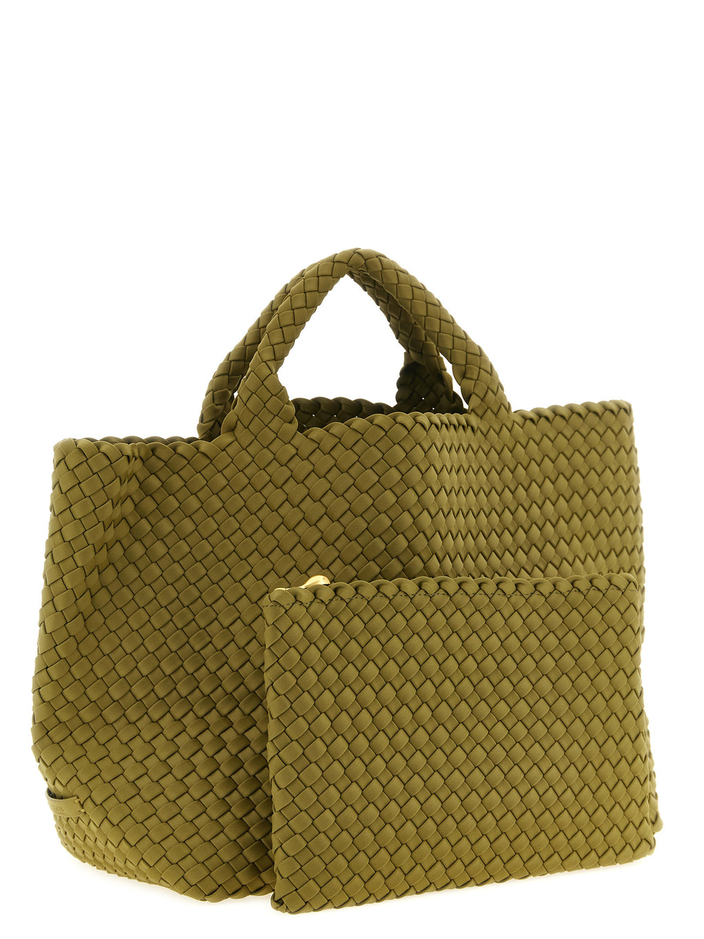 NAGHEDI Bicolor Nylon Handbag