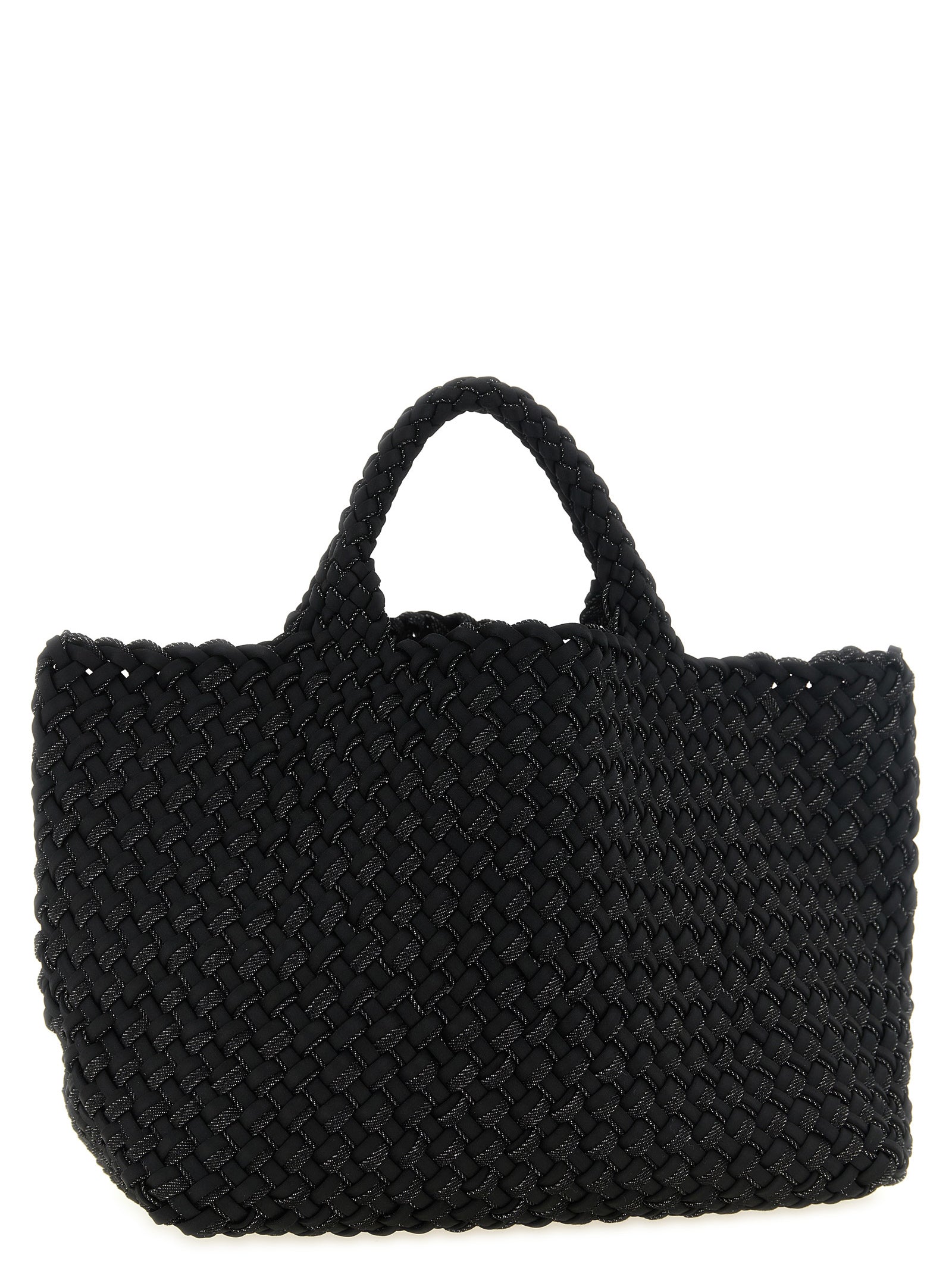 NAGHEDI Black Nylon Tote Bag
