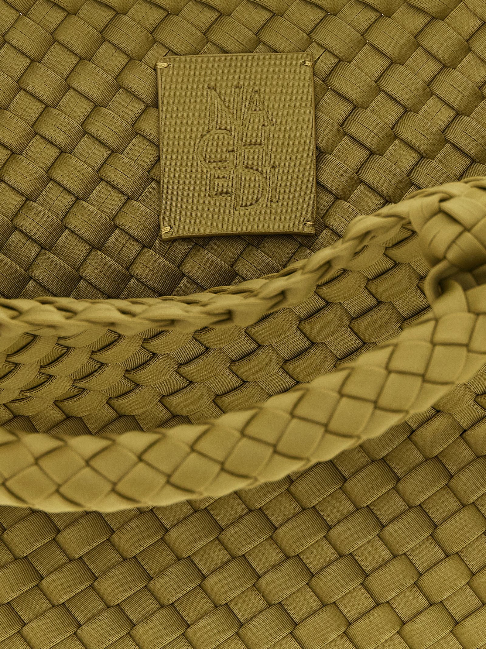 NAGHEDI Bicolor Nylon Handbag