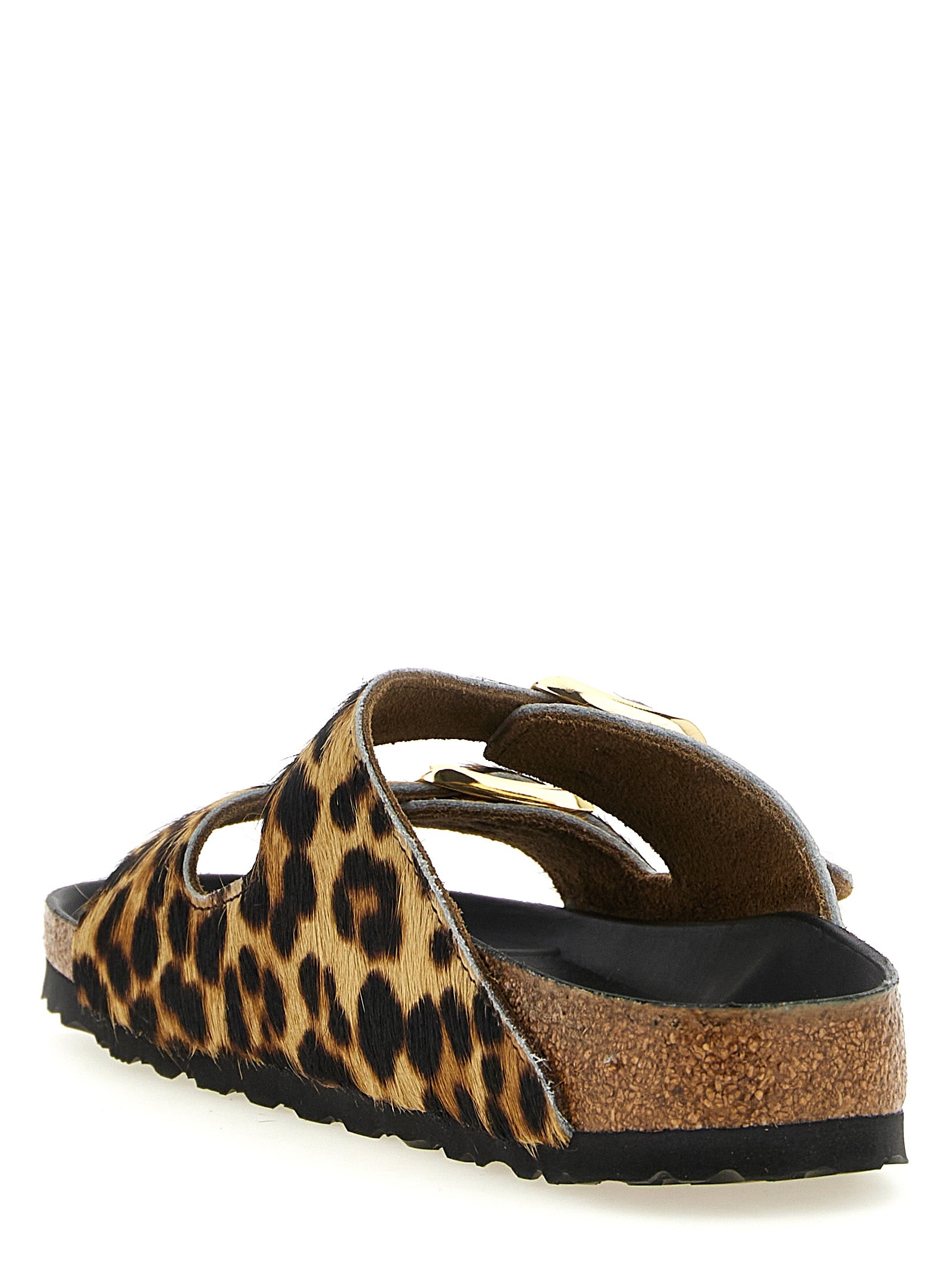 Birkenstock Brown Calfskin Slides