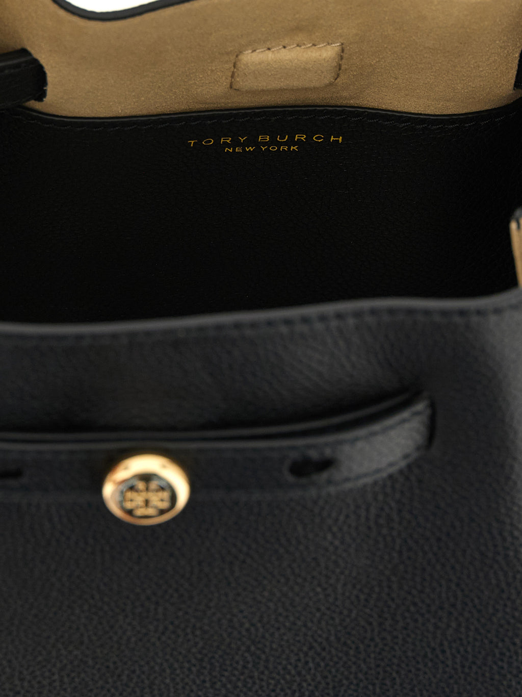 Tory Burch Black Cowhide Crossbody Bag