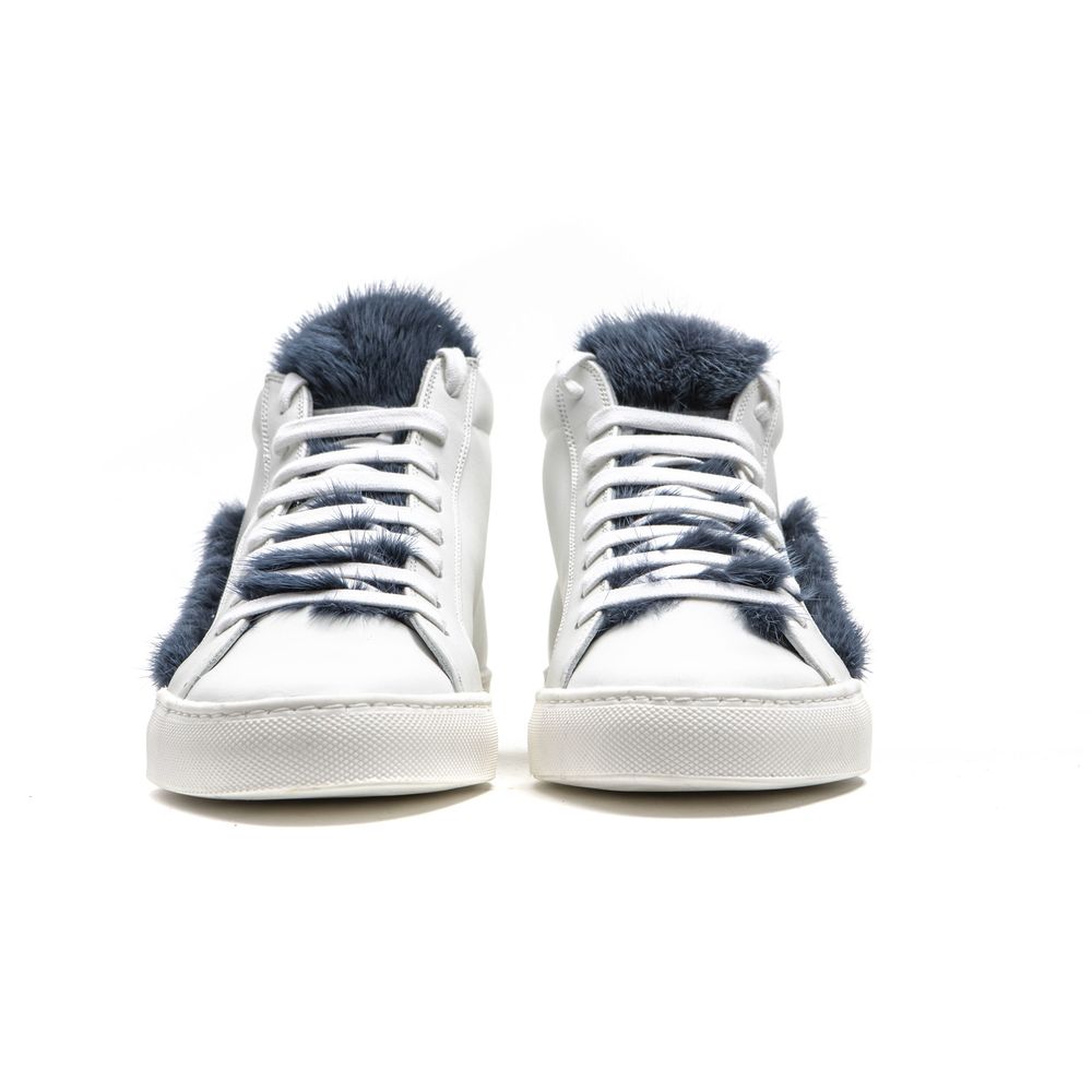 Mr&Mrs Italy White Leather Women's Sneaker