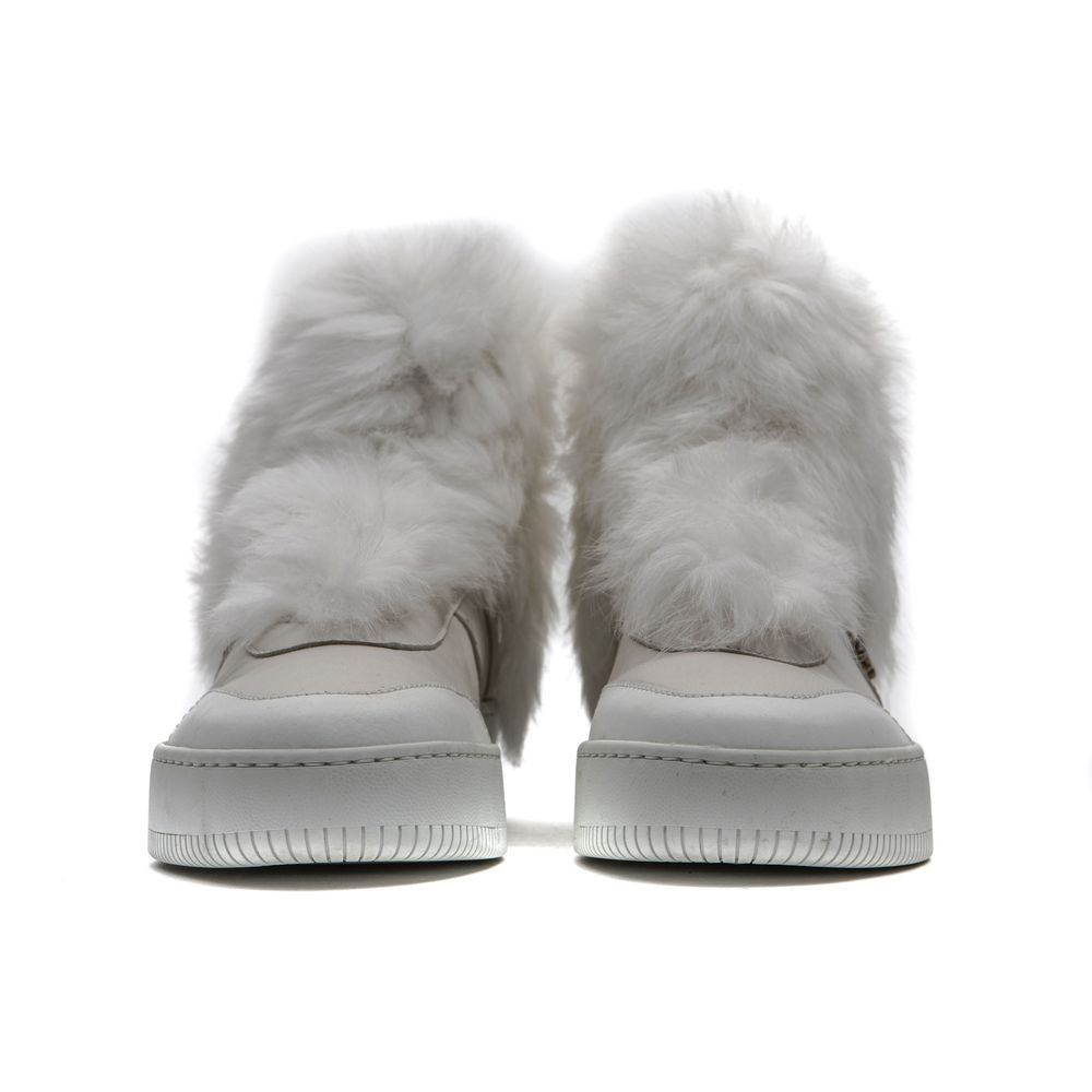 Mr&Mrs Italy White Leather Women's Sneaker