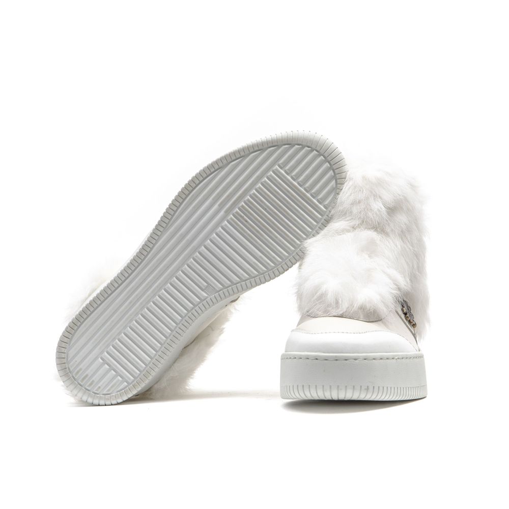 Mr&Mrs Italy White Leather Women's Sneaker